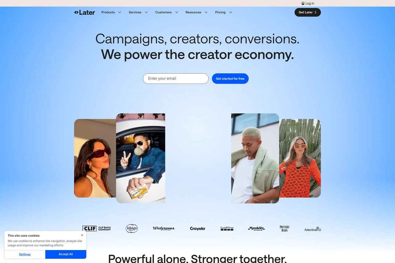 Why choose Later as your _plan alternative?