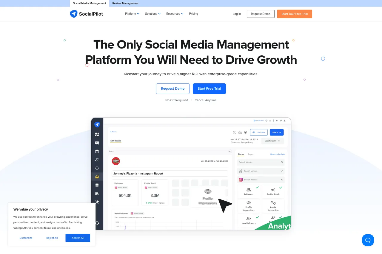 Pourquoi opter pour SocialPilot comme outil?