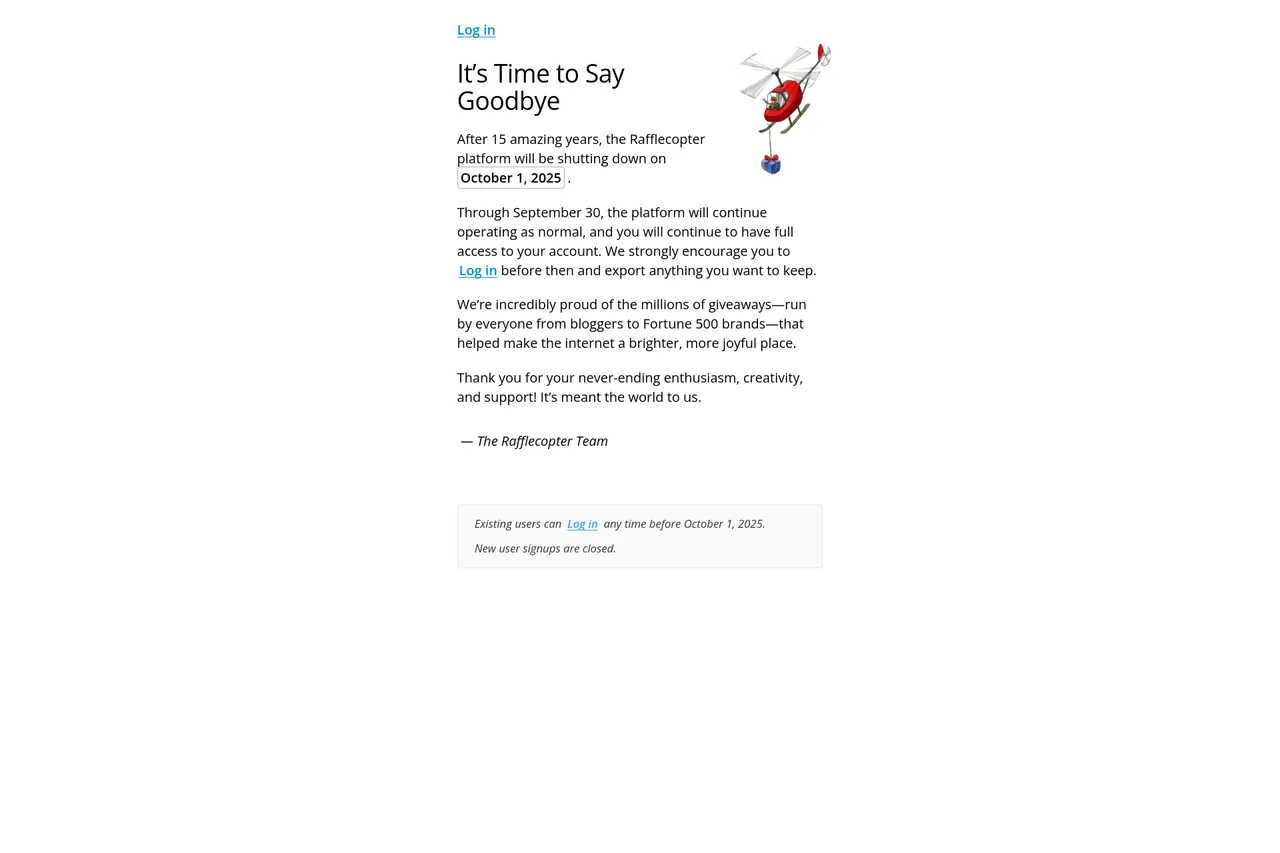 Why choose Rafflecopter for easy social giveaways?