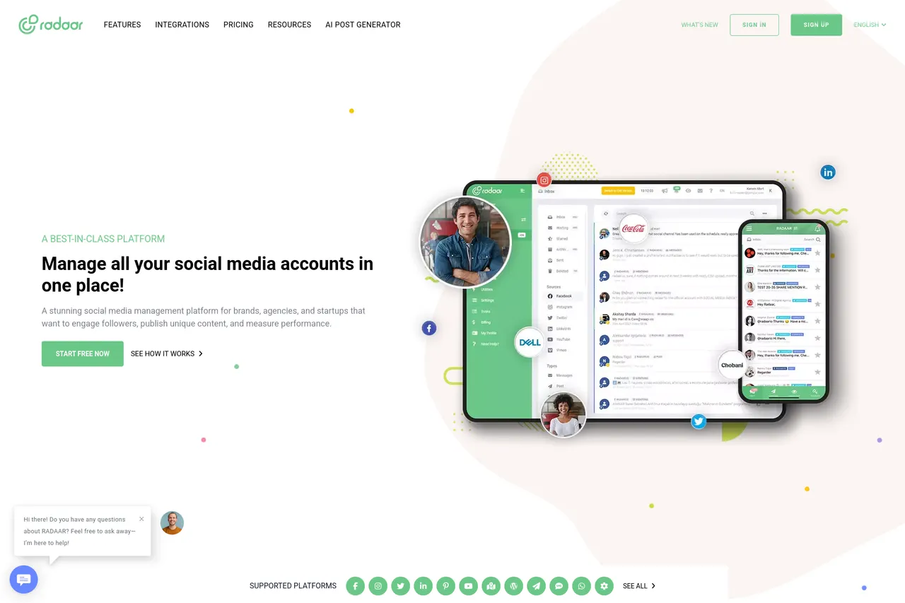 Perché RADAAR può sostituire il tuo Social Planner? Perché RADAAR può sostituire il tuo Social Planner?