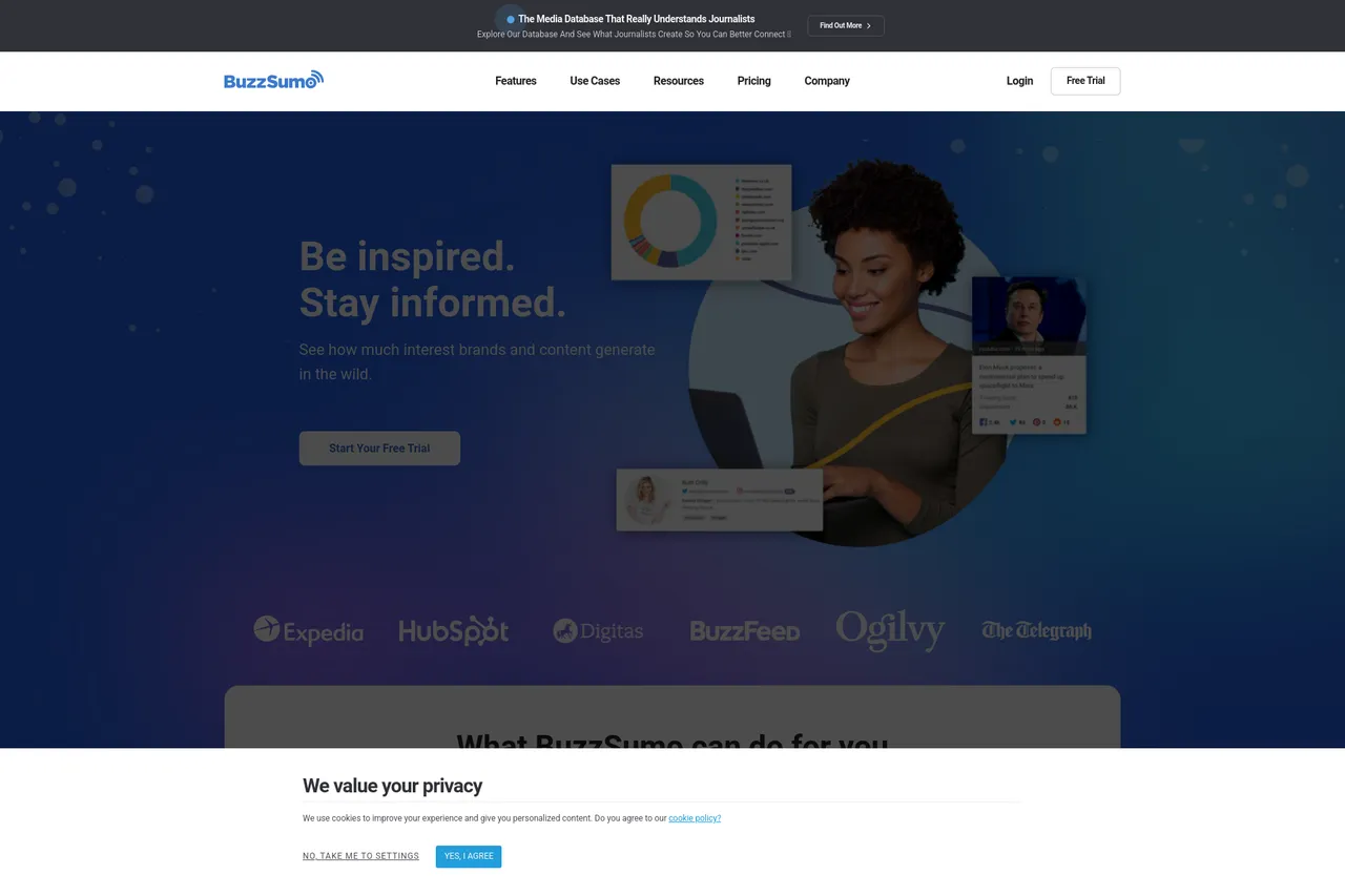 2025’te sosyal dinleme için neden BuzzSumo seçilmeli?