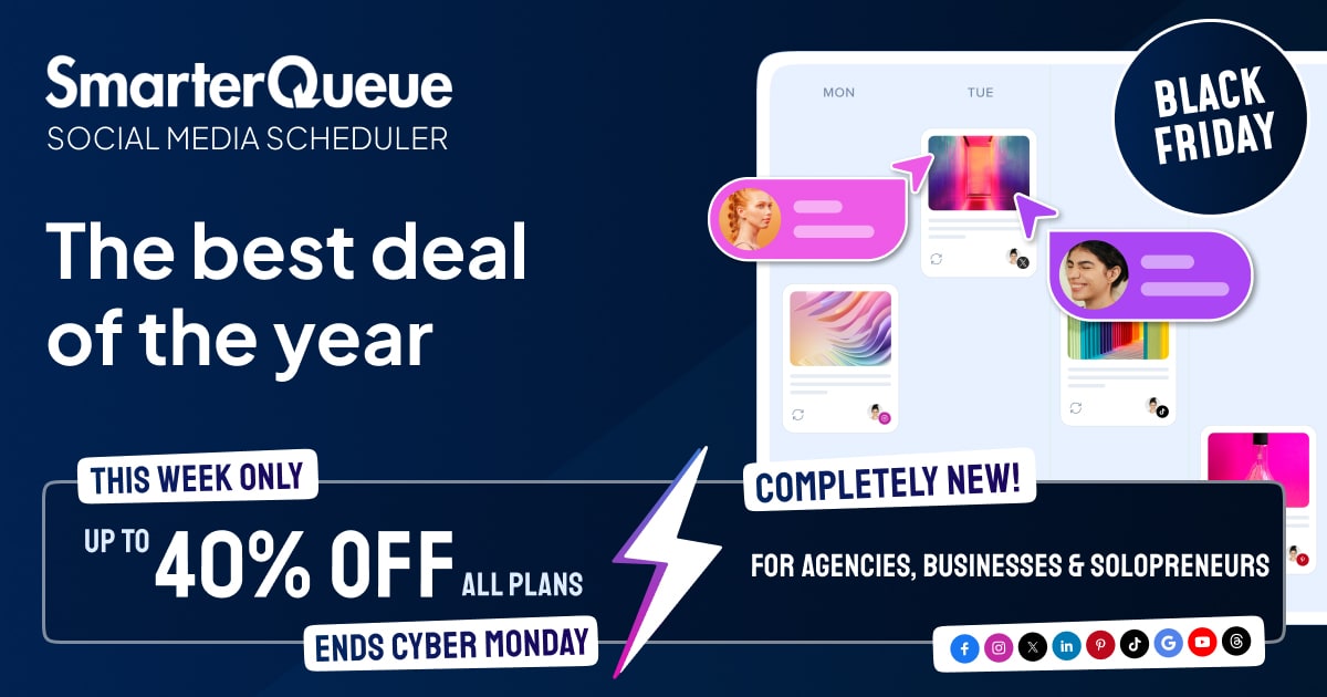 Pourquoi choisir SmarterQueue pour gérer vos réseaux?