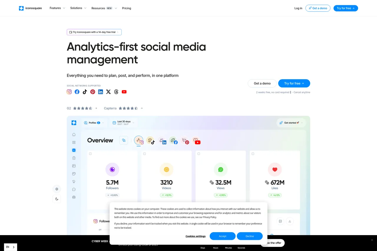 Зачем отслеживать хэштеги с Iconosquare?