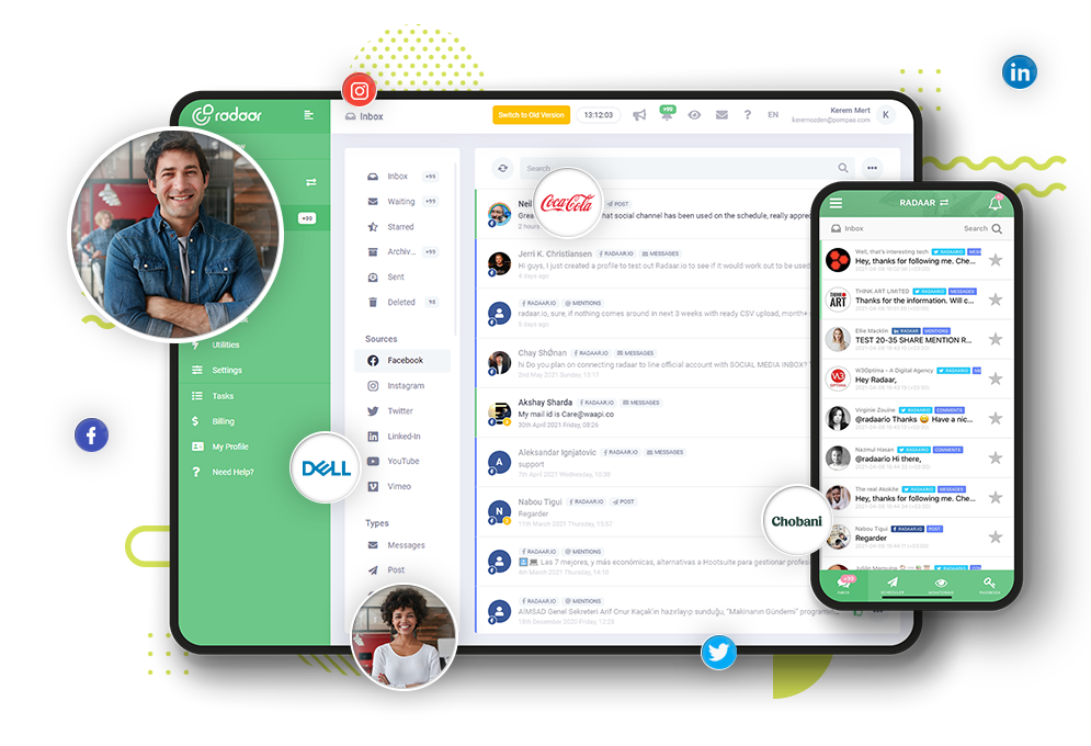 How to connect a social media profile? How to connect a social media profile?