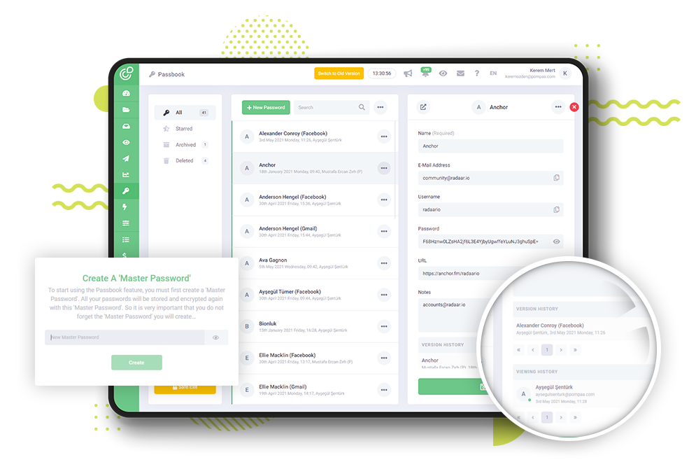 How to use password vault? How to use password vault?