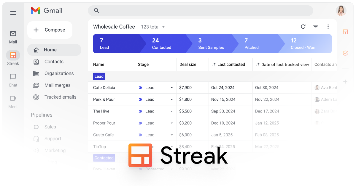 Why should you integrate Streak for CRM in 2024?