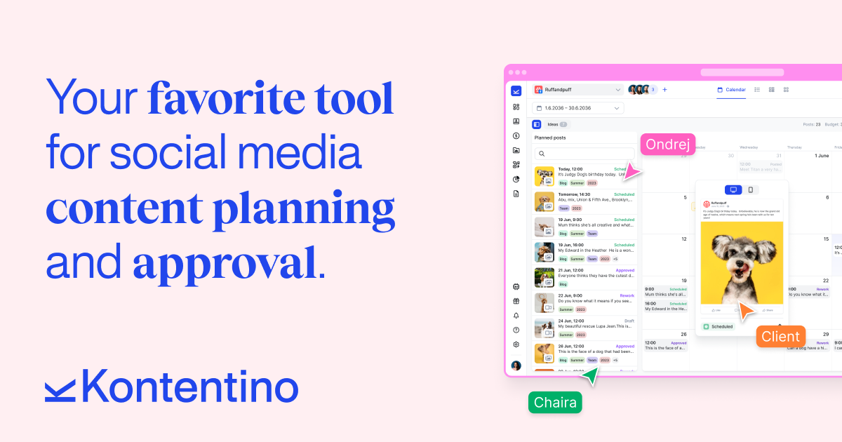 ¿Por qué Kontentino es ideal para tus redes?