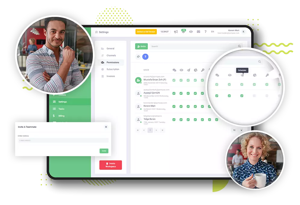 Ekibiniz için geliştirilmiş güçlü bir platform... Ekibiniz için geliştirilmiş güçlü bir platform...