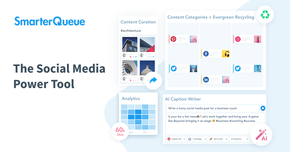 Why consider SmarterQueue for your social posts?