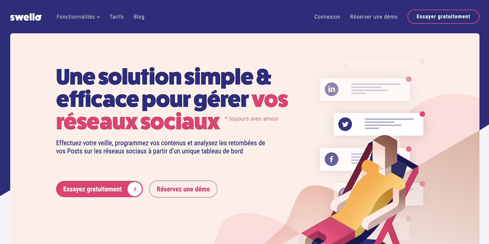 Why choose Swello for social media management?