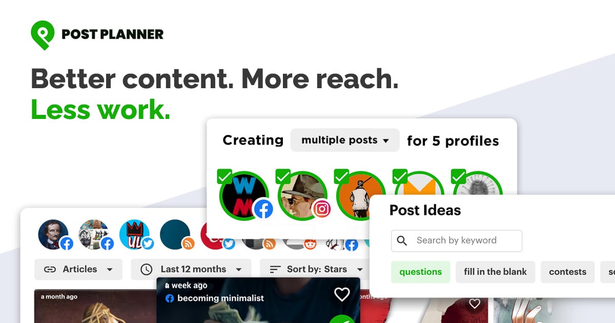 Почему выбрать Post Planner для соцсетей?
