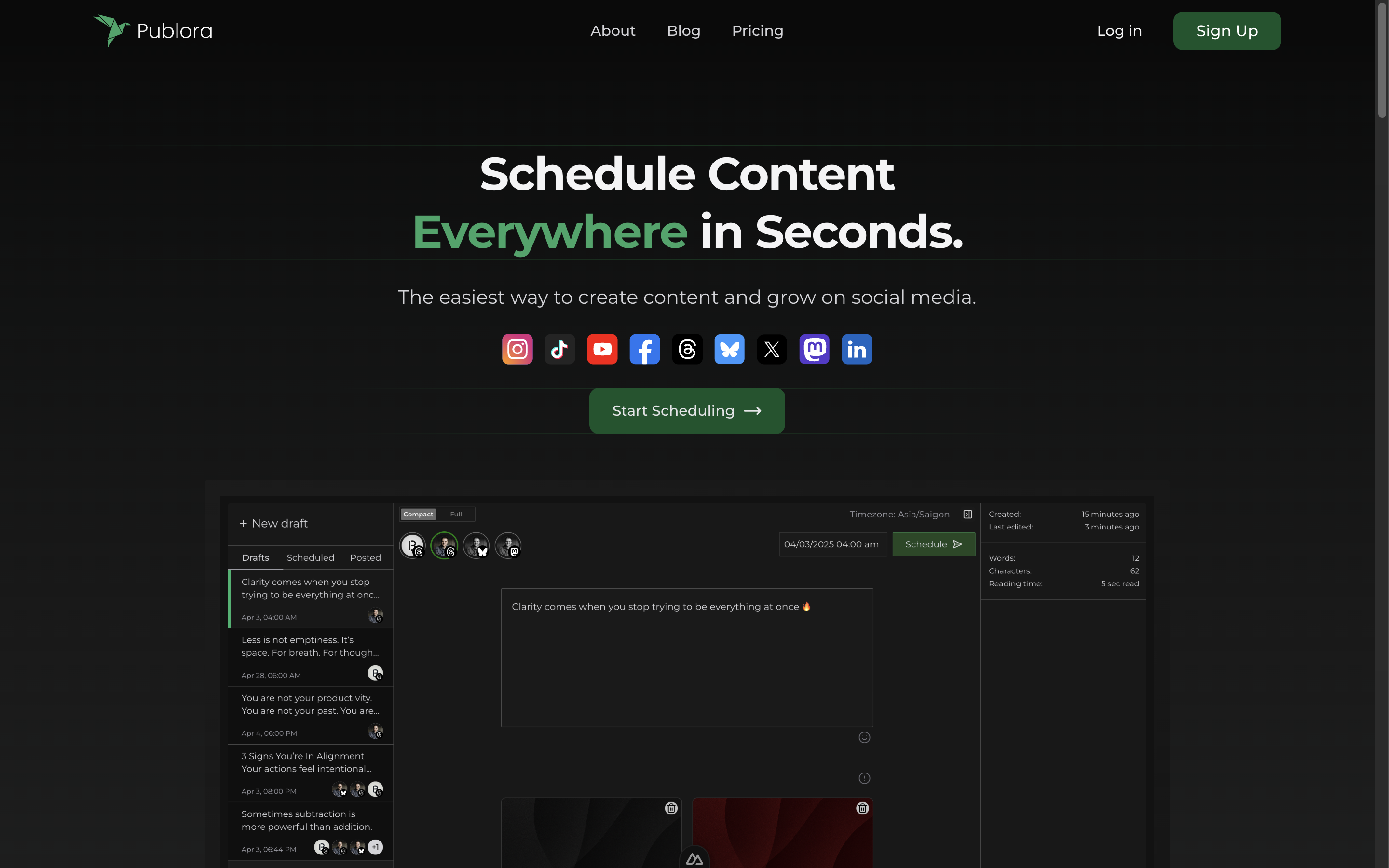 Why should you consider Publora for social media?