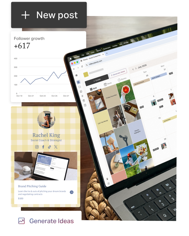 Comment Planoly aide les équipes social media?
