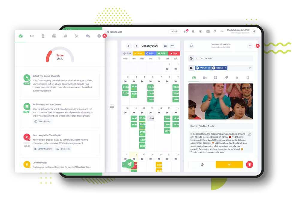 Eine neue Art, die Qualität Ihrer Inhalte zu messen! Eine neue Art, die Qualität Ihrer Inhalte zu messen!