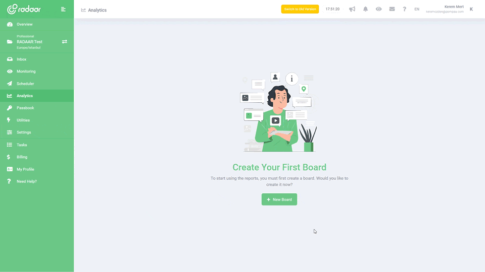 RADAAR Raporlama özelliği ne yapar?