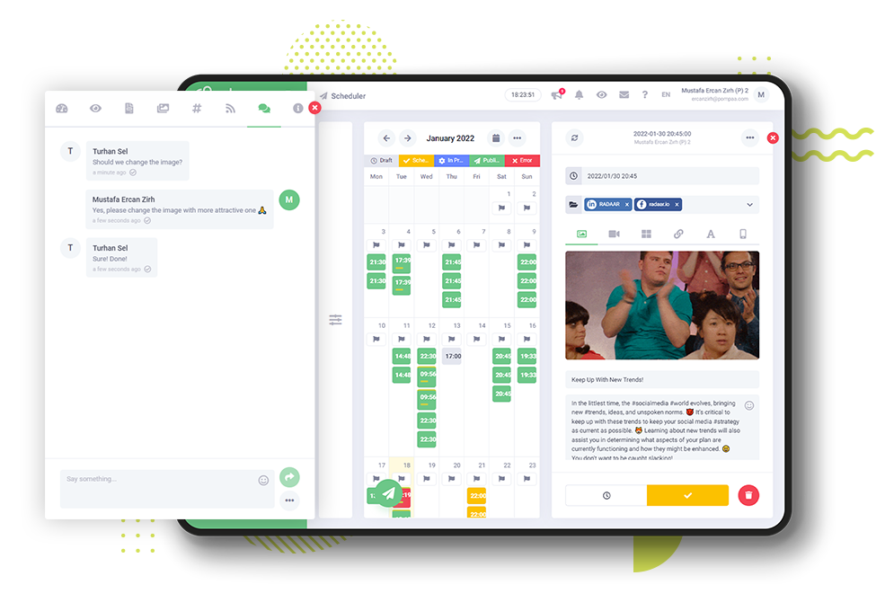 Condividi e gestisci i tuoi video Vimeo con RADAAR... Condividi e gestisci i tuoi video Vimeo con RADAAR...
