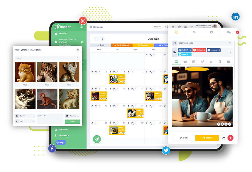 Experience the future of content publishing on social media... Experience the future of content publishing on social media...
