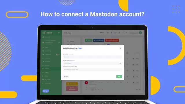 How to connect a Mastodon account? How to connect a Mastodon account?