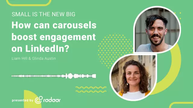 How can carousels boost engagement on LinkedIn?