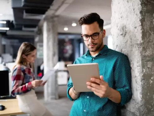 How are LinkedIn company pages managed?