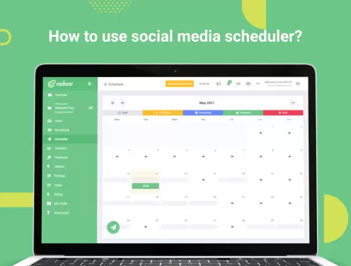 How to use social media scheduler?