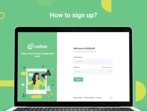 How to sign up?