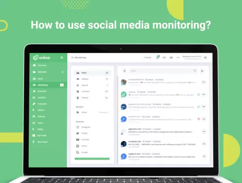 How to use social media monitoring?