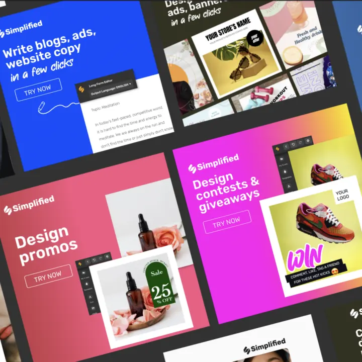 What are the top 8 alternatives to Simplified in 2026?