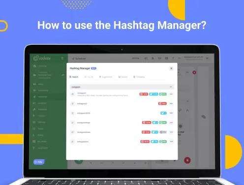 How to use the Hashtag Manager?