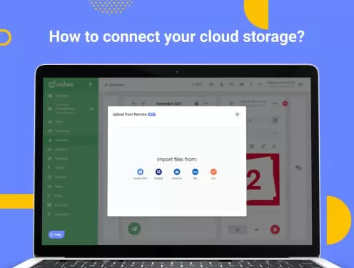How to connect your cloud storage?