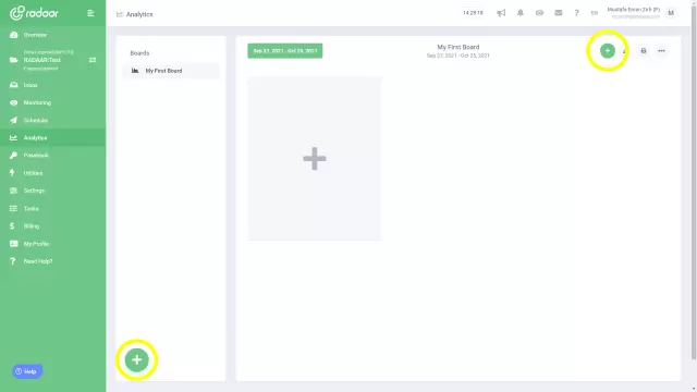 This is what your workspace looks like. Should you need to add more boards, you can click the + New Board button that can be found at the lower-left corner o...