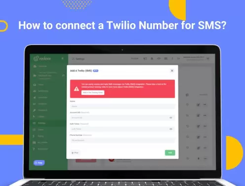 How to connect a Twilio Phone Number for SMS?