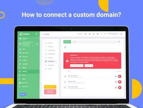 How to connect a custom domain?