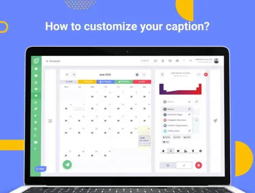 How to customize your caption?