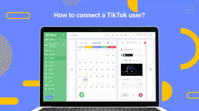 How to connect a TikTok user?