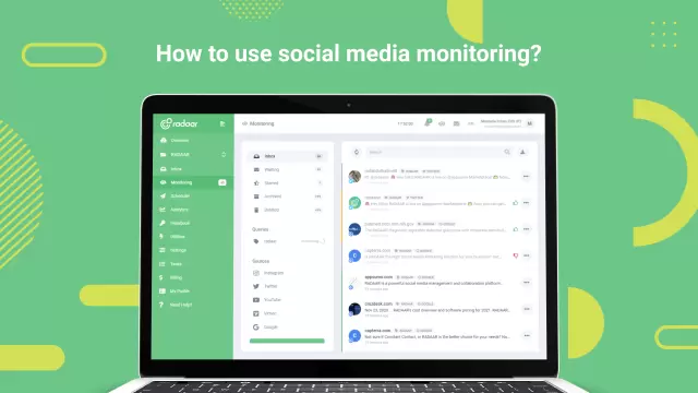 ¿Cómo usar el monitoreo de redes sociales?