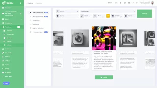 Ваше идеальное решение для создания контента в социальных сетях... Ваше идеальное решение для создания контента в социальных сетях...