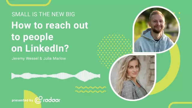 How to reach out to people on LinkedIn?