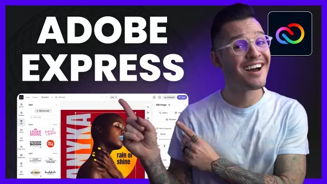 Adobe Express ve sosyal medya şablonları!