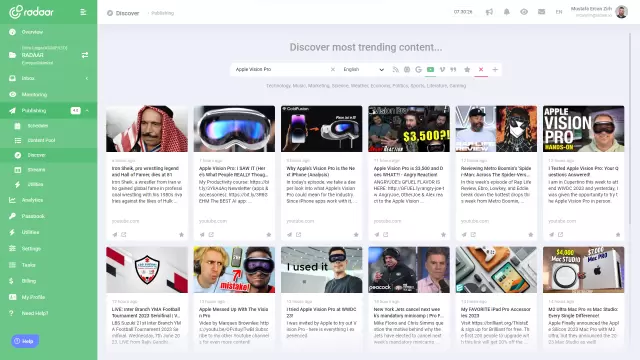 Tieni il dito sul polso dei contenuti di YouTube!