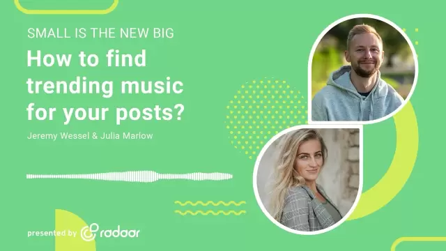 Gönderileriniz için trend olan müzikleri nasıl bulabilirsiniz?