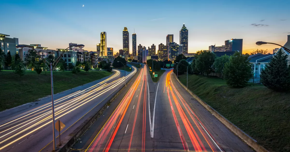 Which times are best for posting on social media in Atlanta?