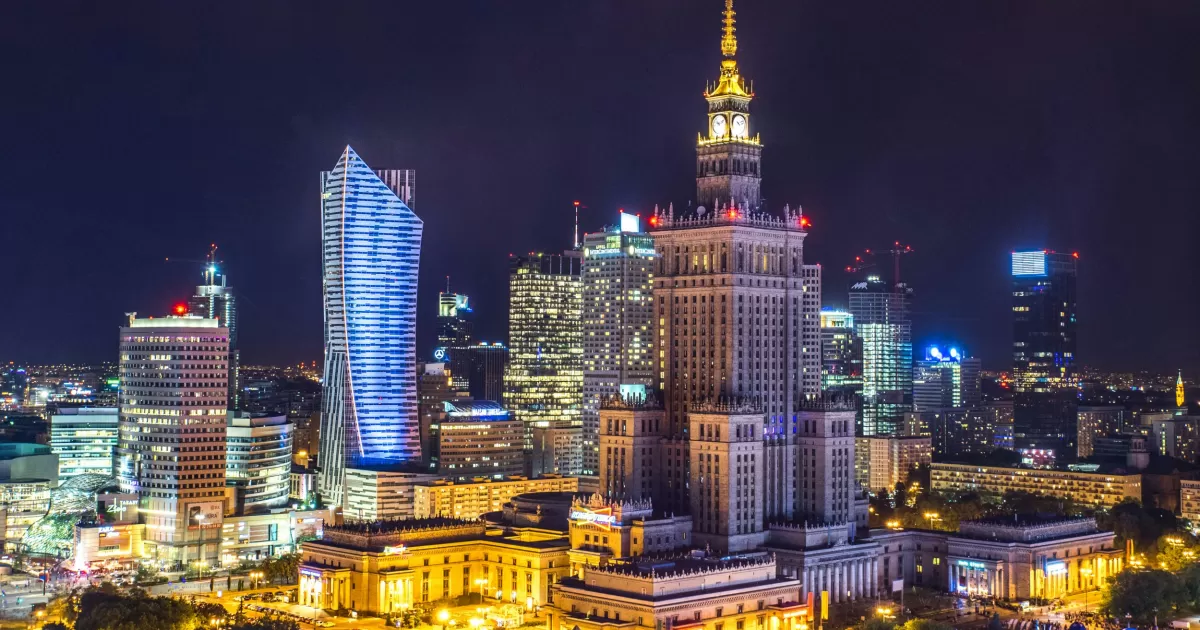 What are the best times to post on social media in Warsaw?